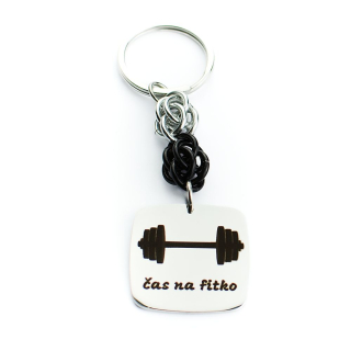 Klíčenka Čas na fitko 1