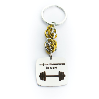 Klíčenka Mým domovem je GYM 3